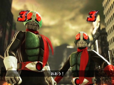 CRぱちんこ仮面ライダー フルスロットル タックル99ver.｜ダブル